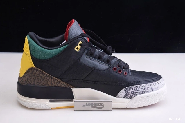 Rep TBkick SE Retro Jordan Air CV3583-003 3 2.0 - Instinct Animal 0804